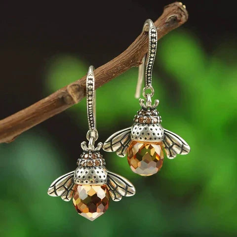 Guinelle - Queen Bee Drop Earrings