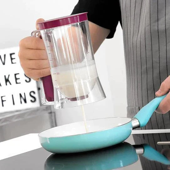 QuickServe Dispenser - Effortless Batter Dispensing for Pancakes and Cupcakes