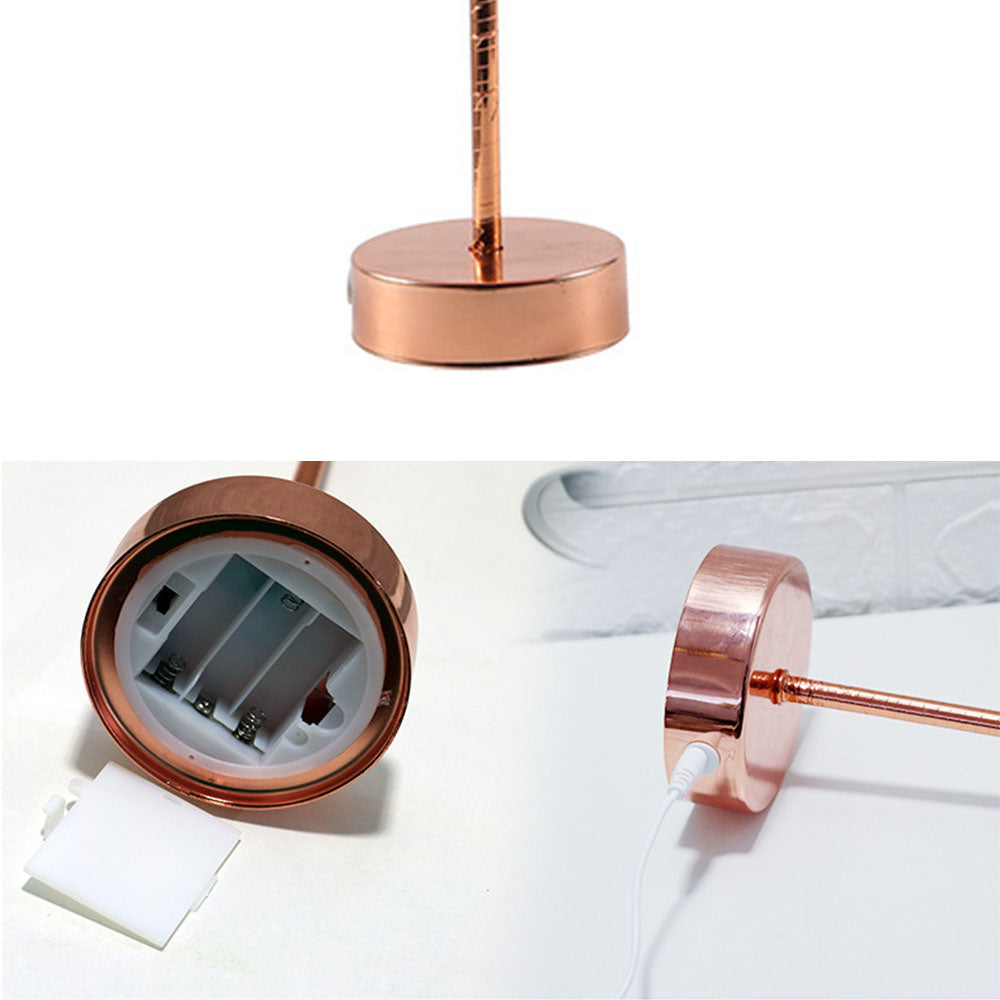 OstrichGlow Nightlight - Unique Ambient Lamp with Pink Base