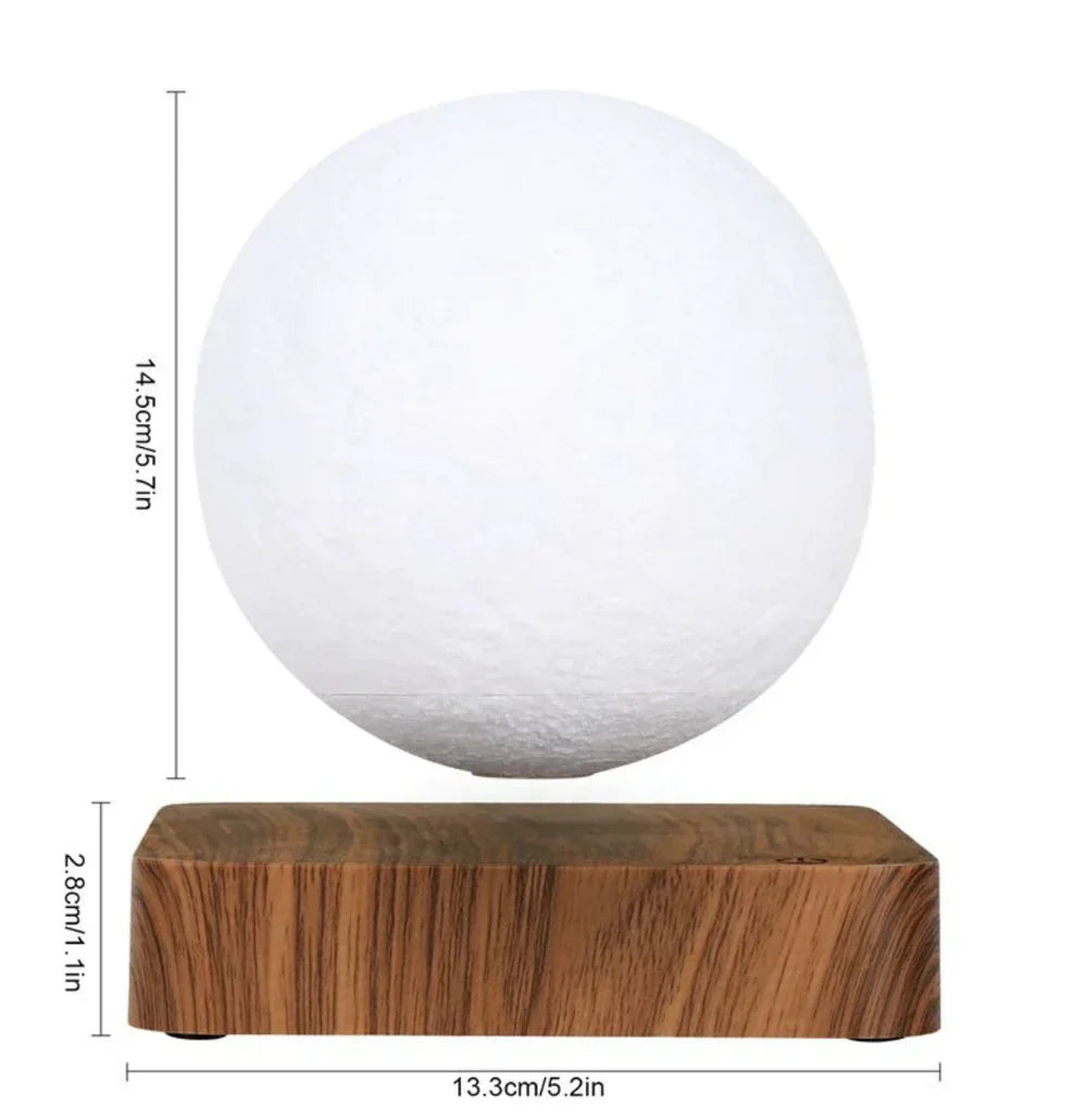 LunaGlow - Ambient LED Moon Lamp for Your Home