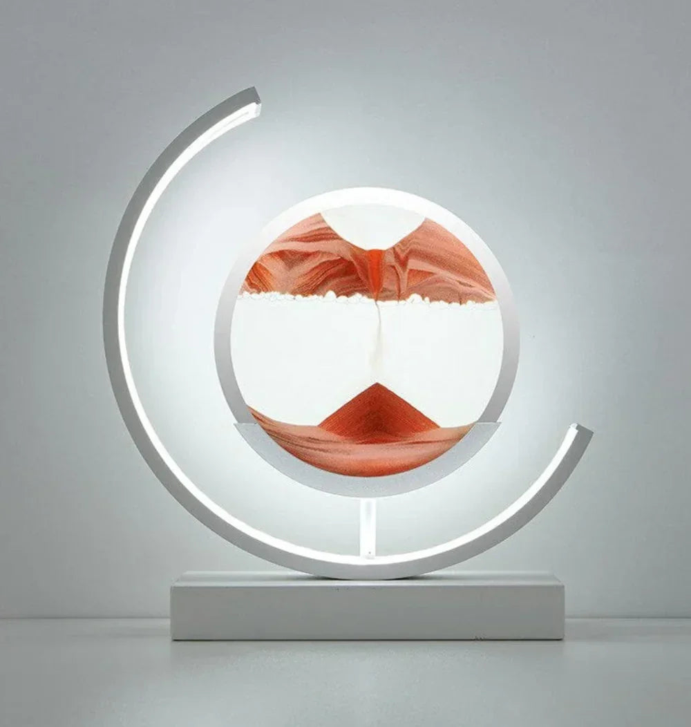 Serenova - Elegant Sand Art Table Lamp