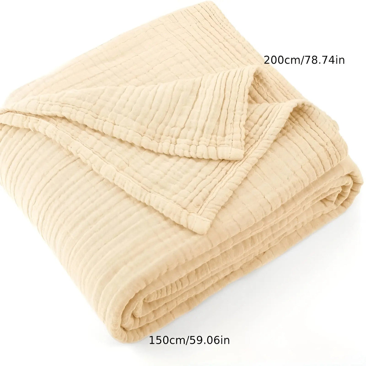 BreezeCotton - Luxury Cotton Blanket for All Seasons