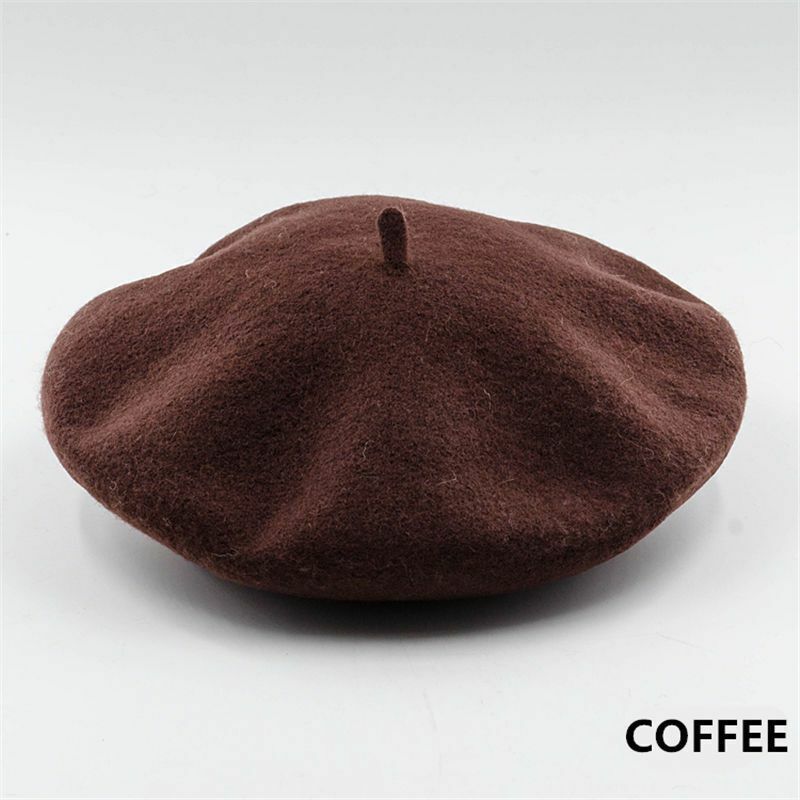 WoolCharm Beret - Cozy Wool Style for Cold Winter Days