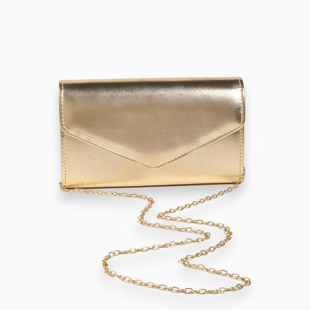 EleganceClutch - Ruffled Evening Clutch Bag for Women