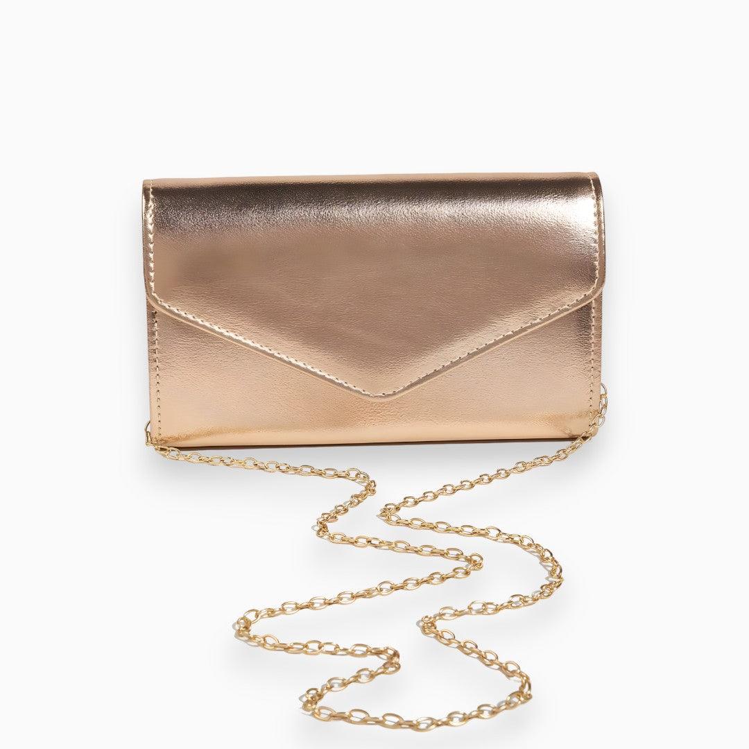 EleganceClutch - Ruffled Evening Clutch Bag for Women