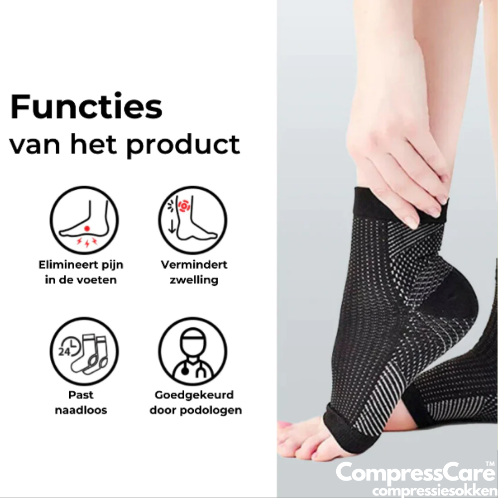 CompressPro Socks - Compression Support for Foot Pain