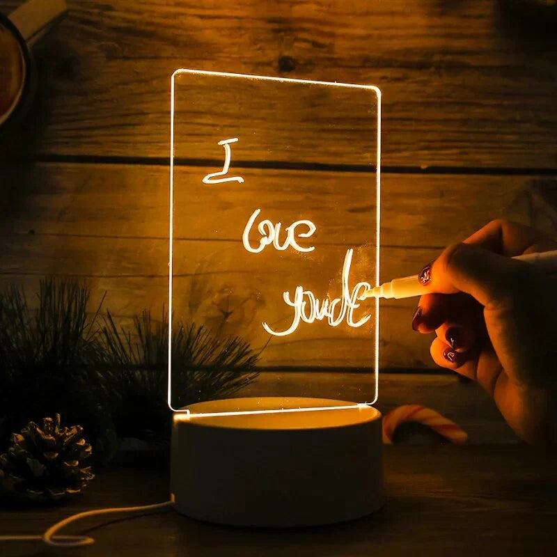 GlowPad - Magic Light-Up Notepad for Creatives