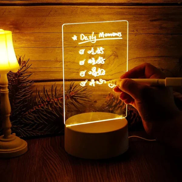GlowPad - Magic Light-Up Notepad for Creatives