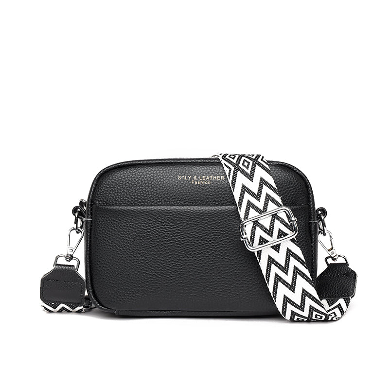 Luxura Leather Bag - Elegant Leather Shoulder Bag with Adjustable Strap