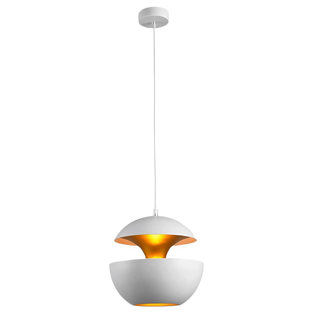 GoldGlow - Elegant Gold Pendant Light