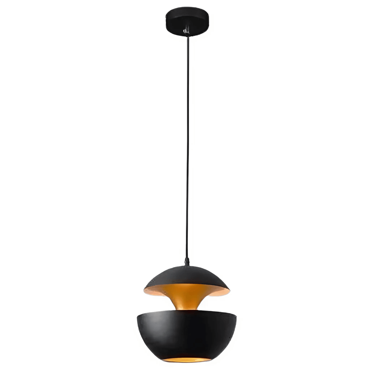 GoldGlow - Elegant Gold Pendant Light