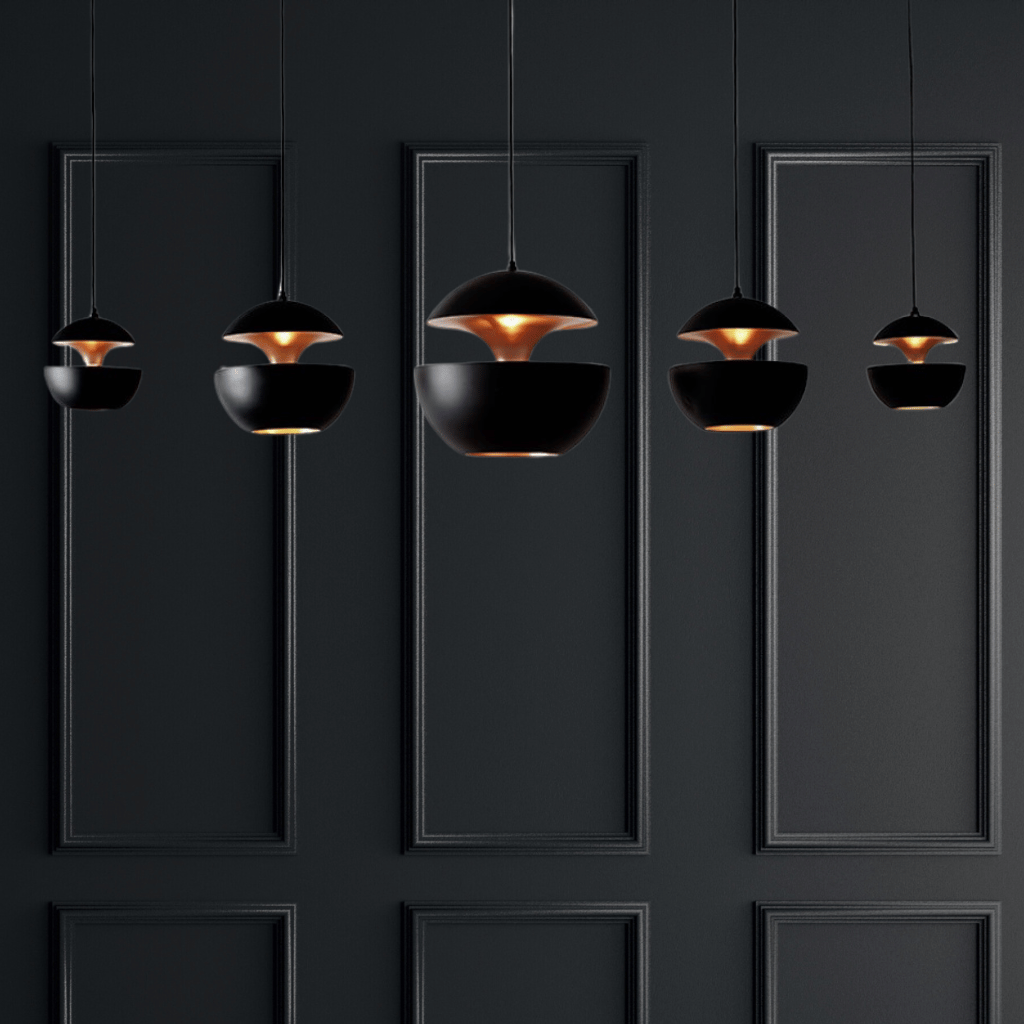 GoldGlow - Elegant Gold Pendant Light