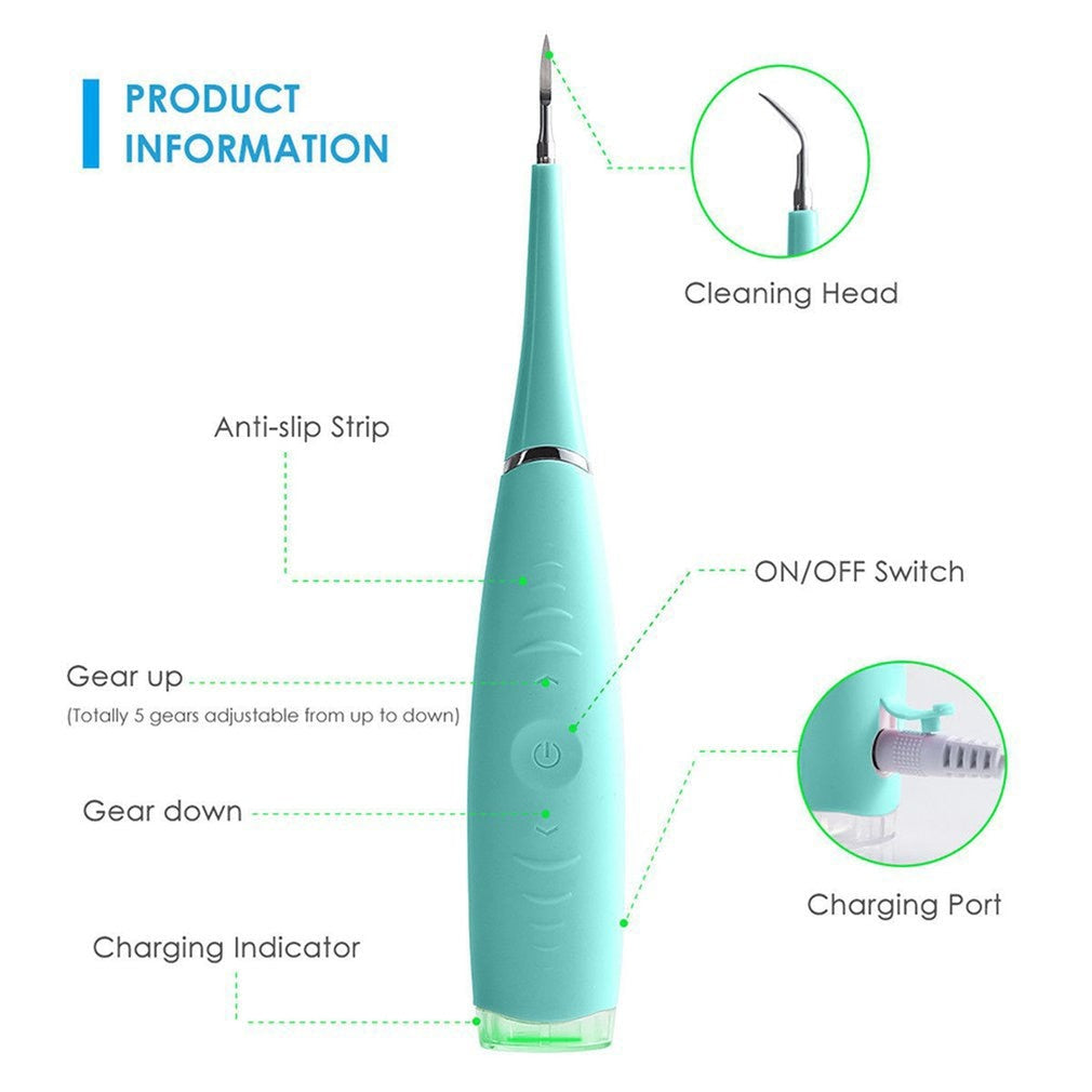 Nolbrook - Rechargeable Dental Plaque Remover