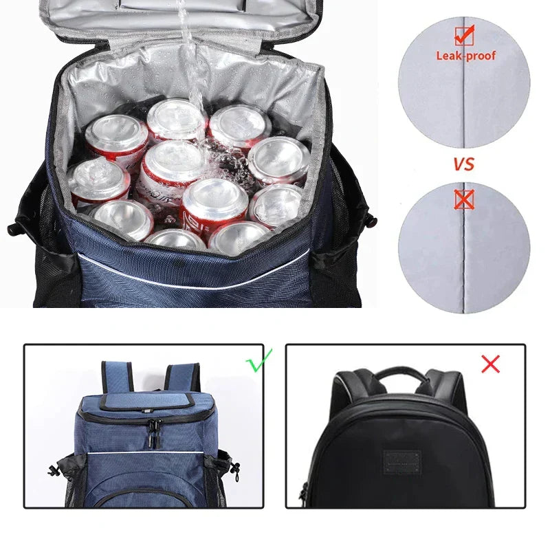 IceHiker Cooler Bag - Insulated Backpack for Summer Adventures