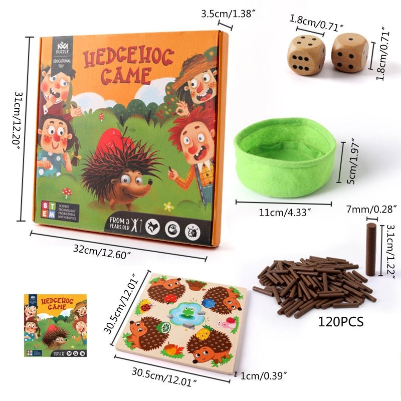 SmartHedgehog - Montessori Math Learning Toy for Toddlers