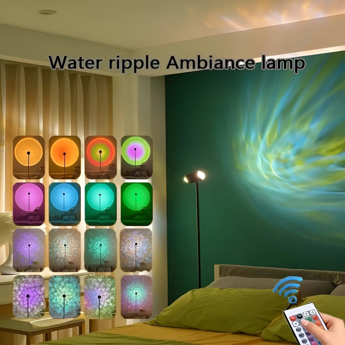 Hircote - USB Sunset Projection Night Light