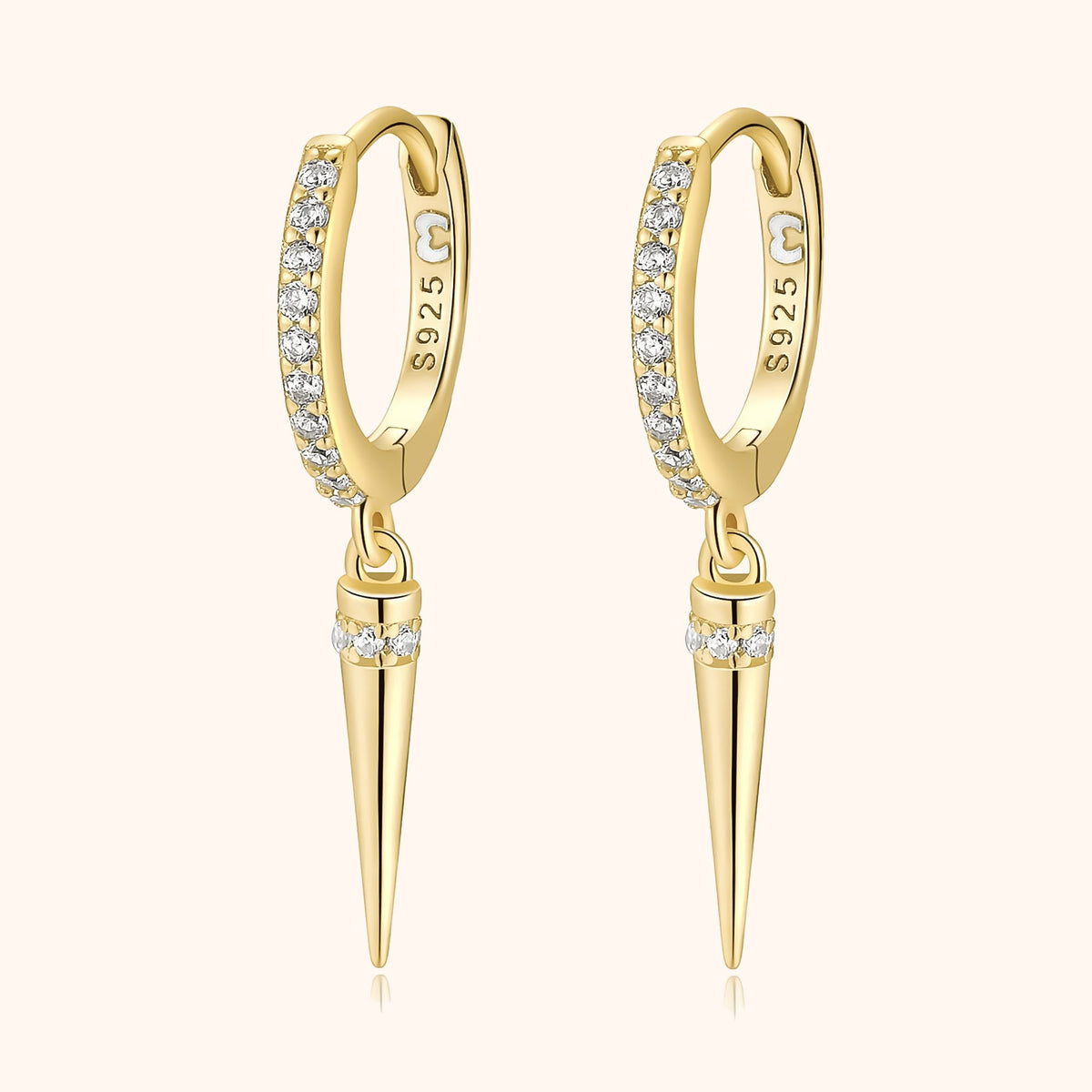 Sophia Drop Earrings - Elegant Everyday Sparkle