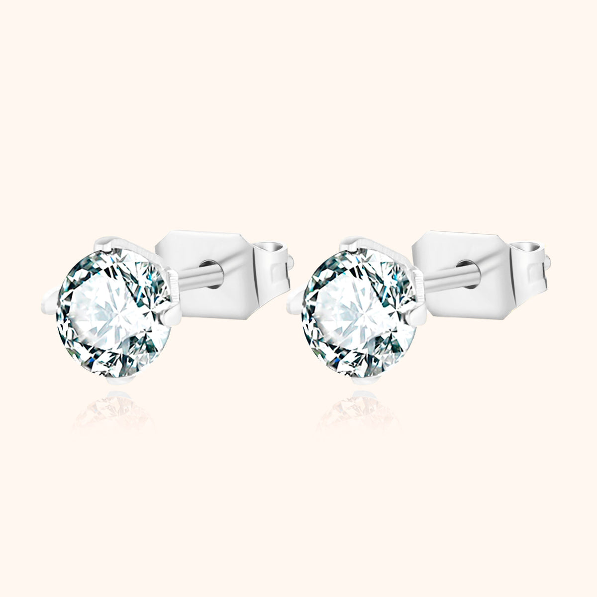 Mira Earrings - Sparkling Mini Studs with Zirconia