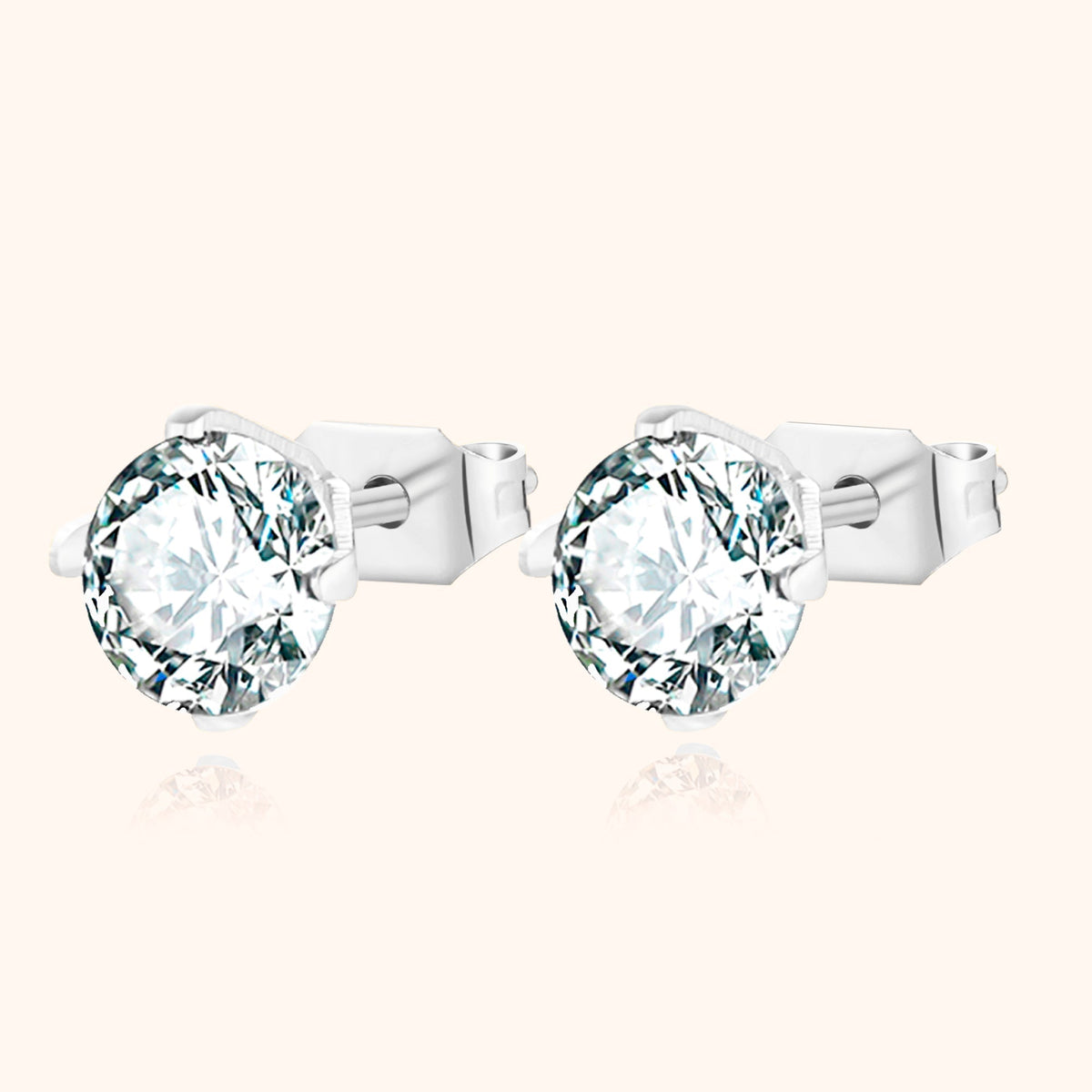 Mira Earrings - Sparkling Mini Studs with Zirconia