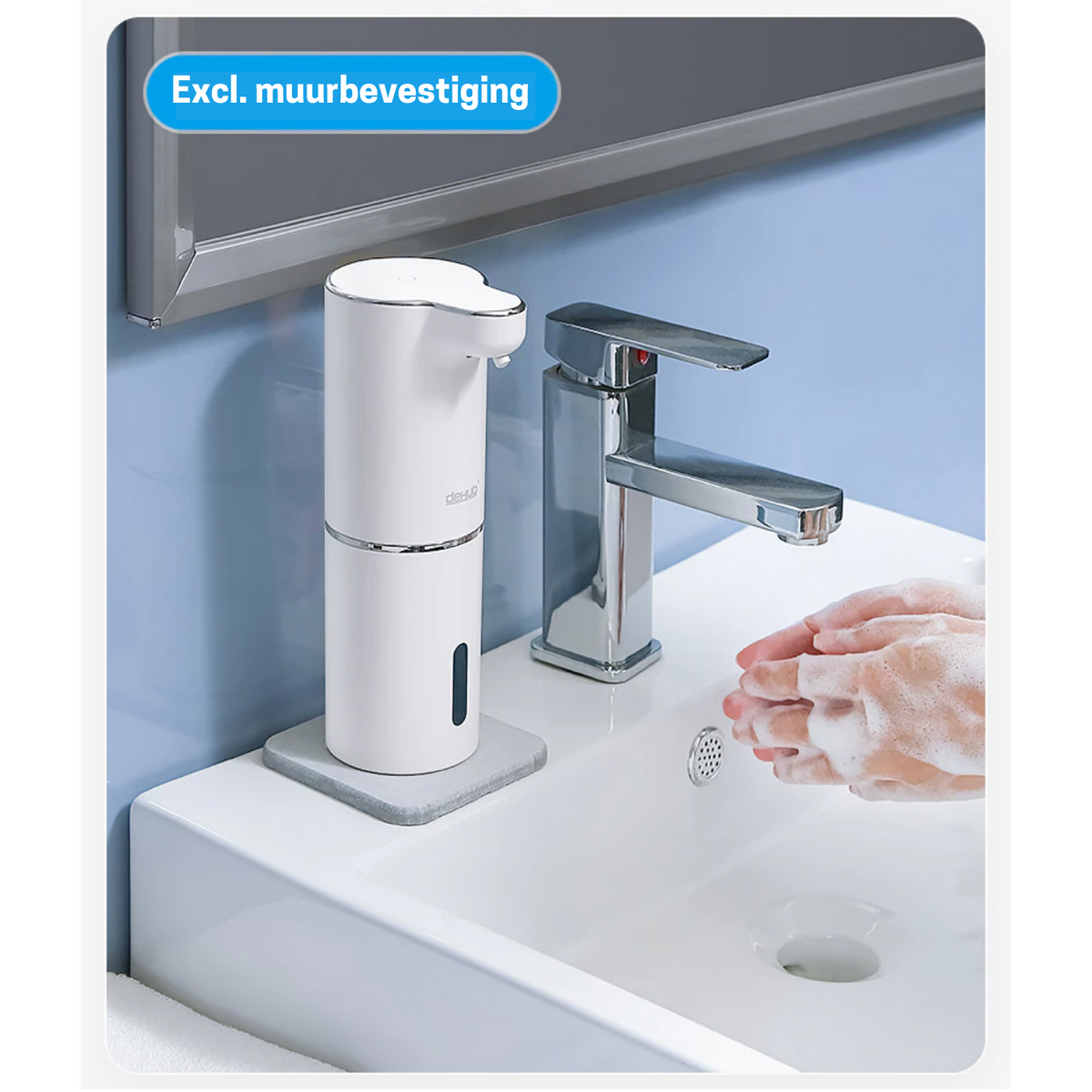 Zeppie Dispenser - Automatic Foam Soap Dispenser for Hygiene