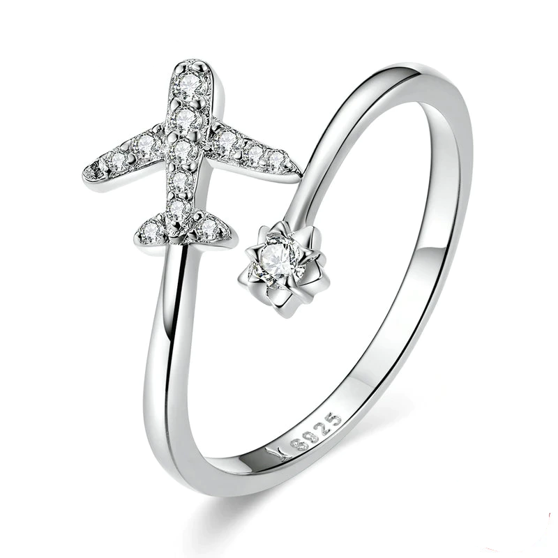 Airplane Ring - Exquisite Travel-Inspired Design