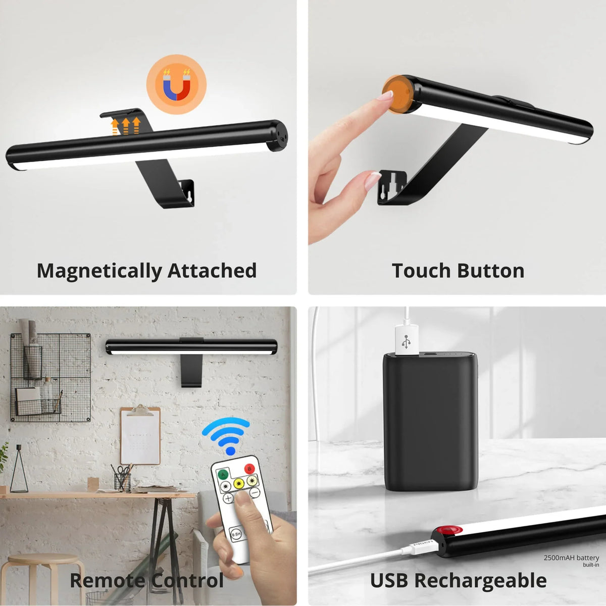 Grukanta - Cordless Rechargeable Wall Sconce
