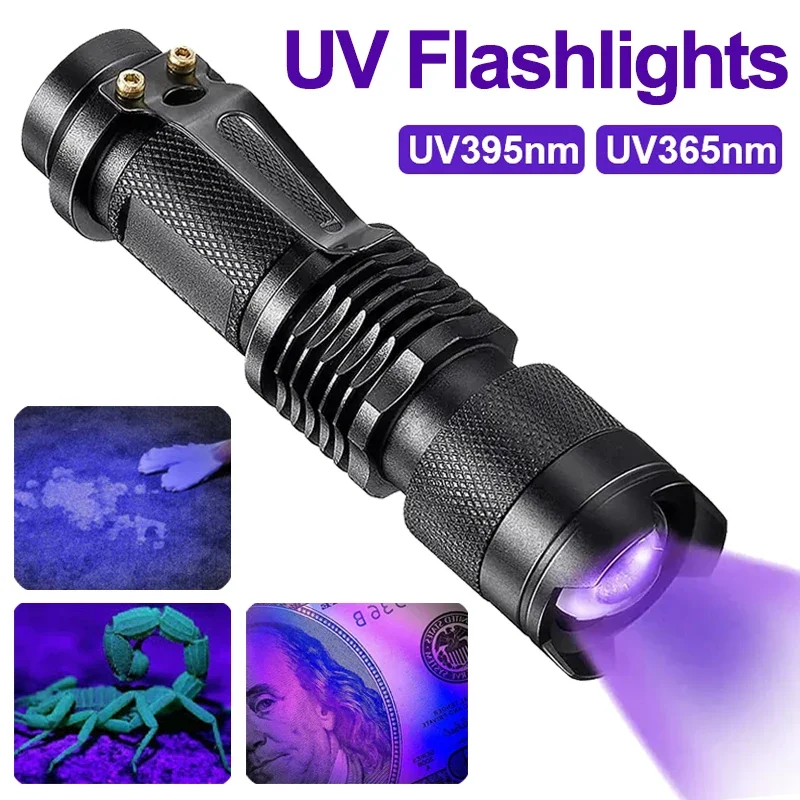 GlowInspect - UV Flashlight for Urine and Stain Detection