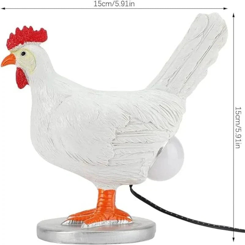 ChickLite - Playful Chicken Table Lamp for Any Room