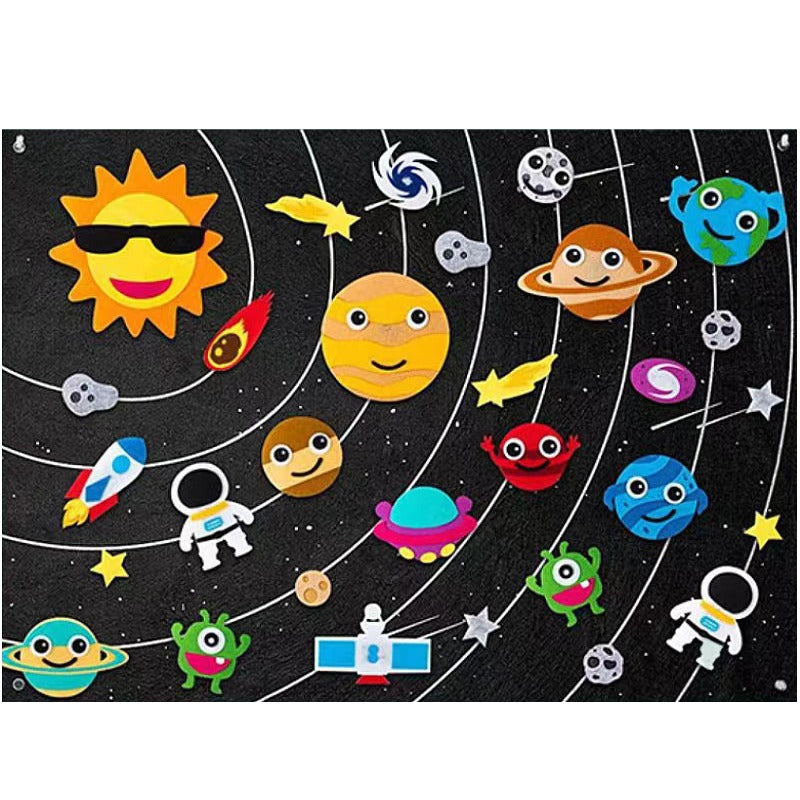 FeltPlay - Creative Toddler Felt Board for Playtime Fun