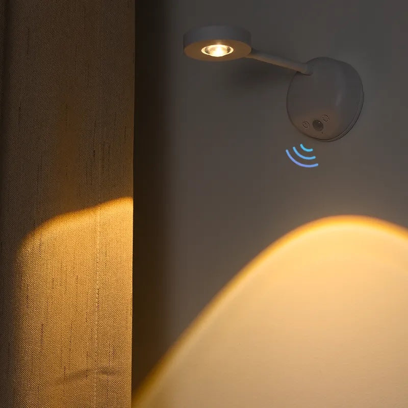 FrescoBeam - Motion-Sensor Rechargeable Wall Light