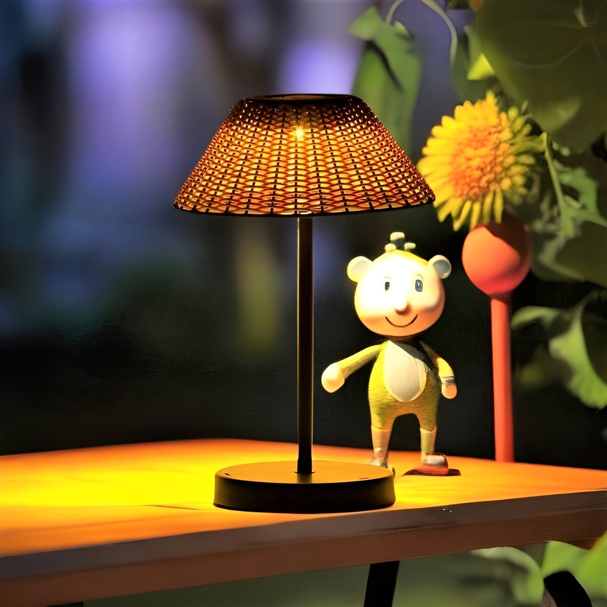 Nazorin - Weather-Resistant Energy-Efficient Solar Table Lamp