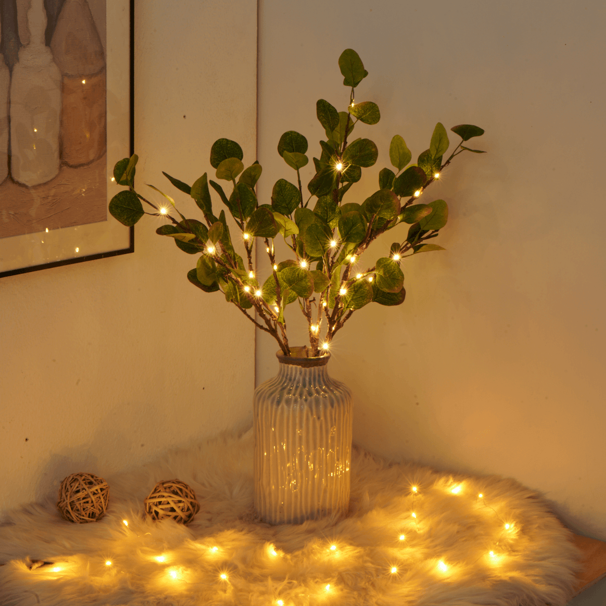 Meronis - Warm White LED String Lights