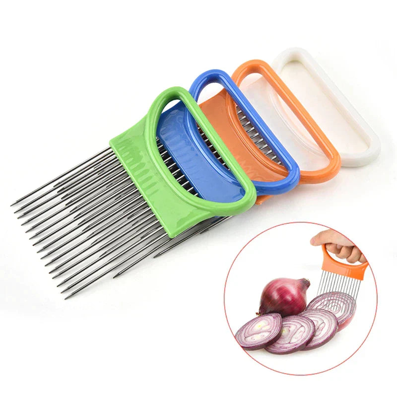 OnionMaster Cutter - Handy Kitchen Slicer for Safer Prep