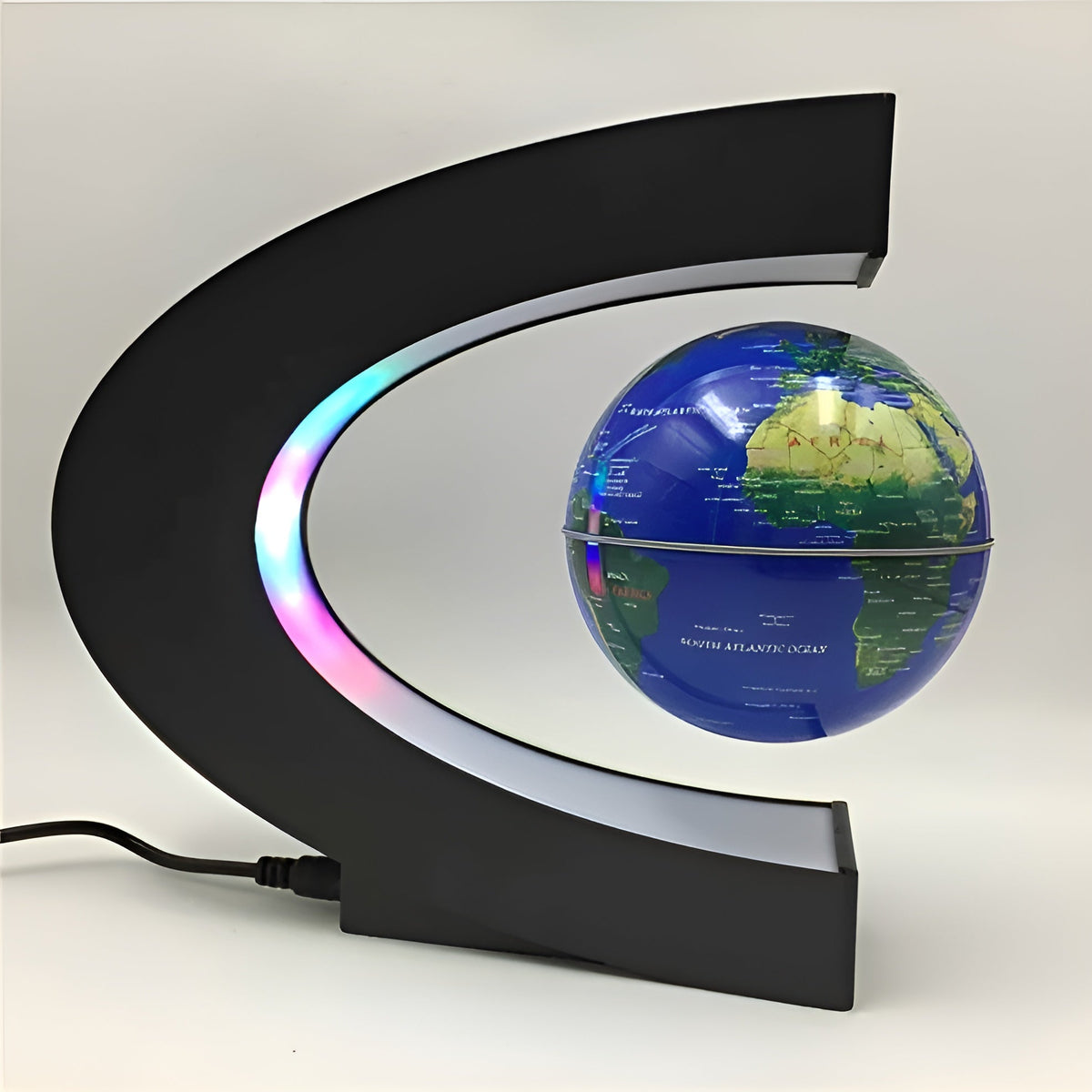 GravityGlow - Floating LED World Globe Lamp