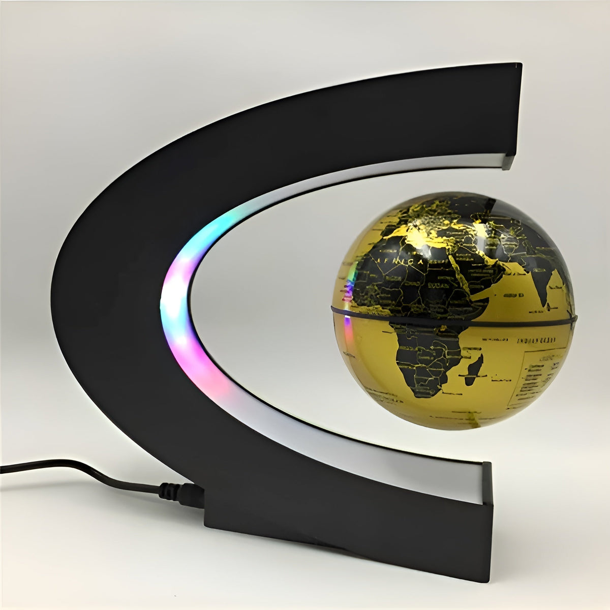 GravityGlow - Floating LED World Globe Lamp
