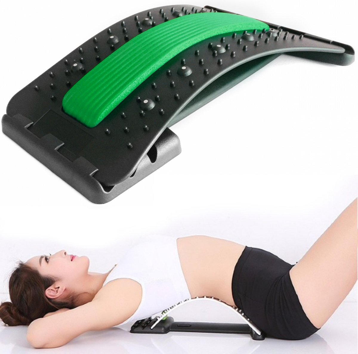 FlexiRelief - Ergonomic Back Massage Stretcher Board