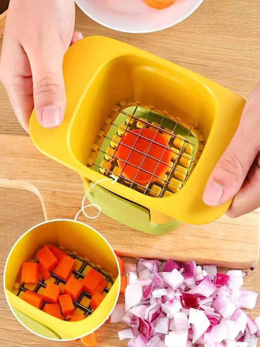 QuickChop Vegetable Cutter - Fast Slicing for Easy Meal Prep