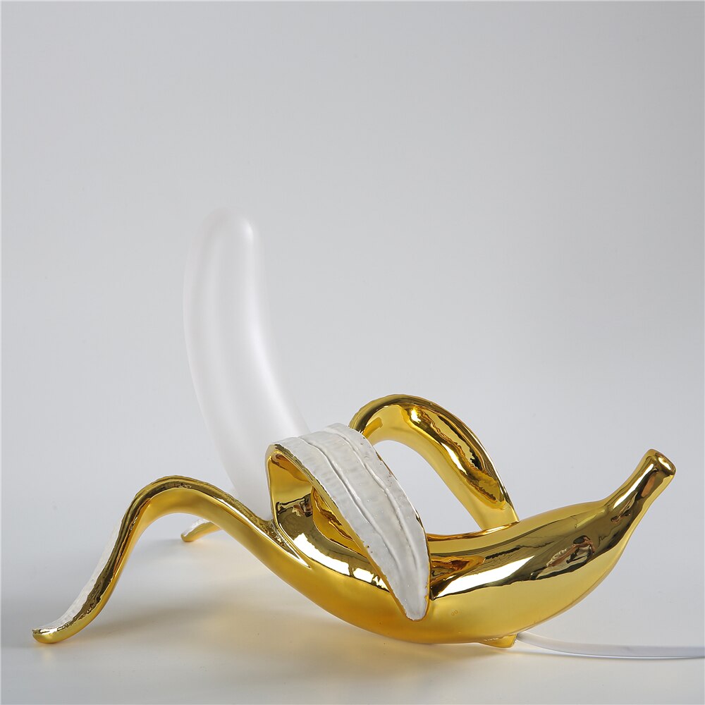 Banana Lights Table Lamp - Elegant Art Deco Accent Light