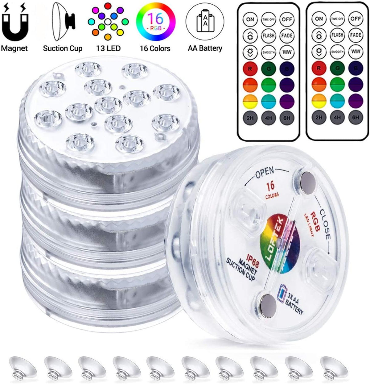 Nekavo - RGB Accent Light With Magnetic Mount