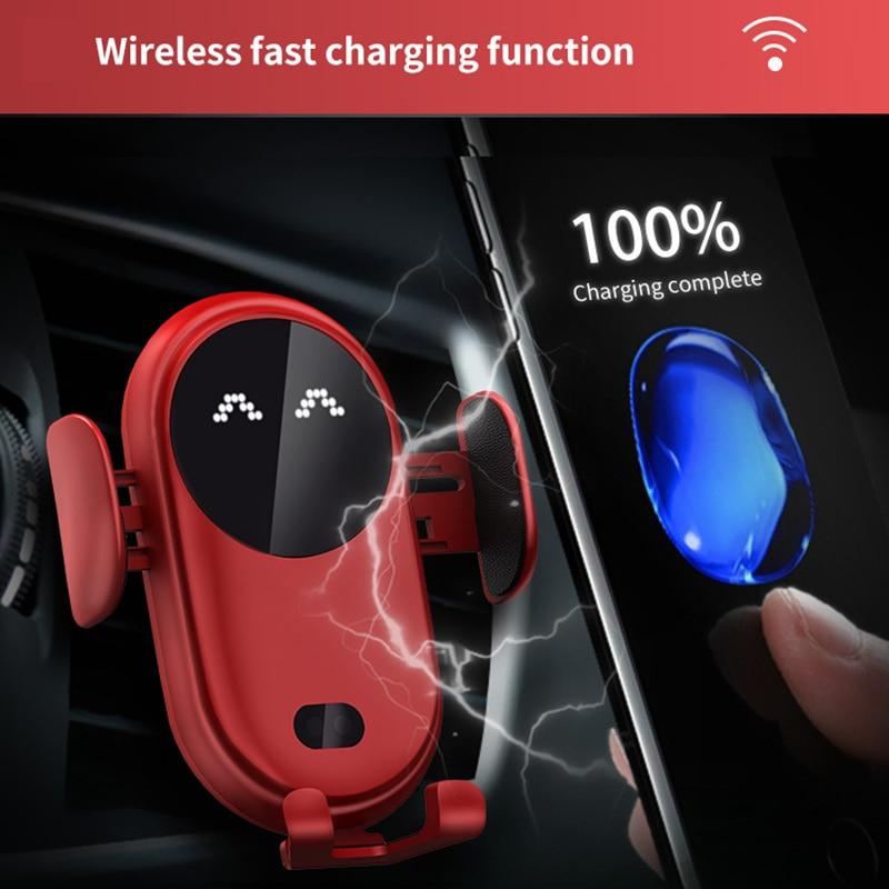 AutoGrip Mount - A Stylish Wireless Charging Phone Holder for Your Car