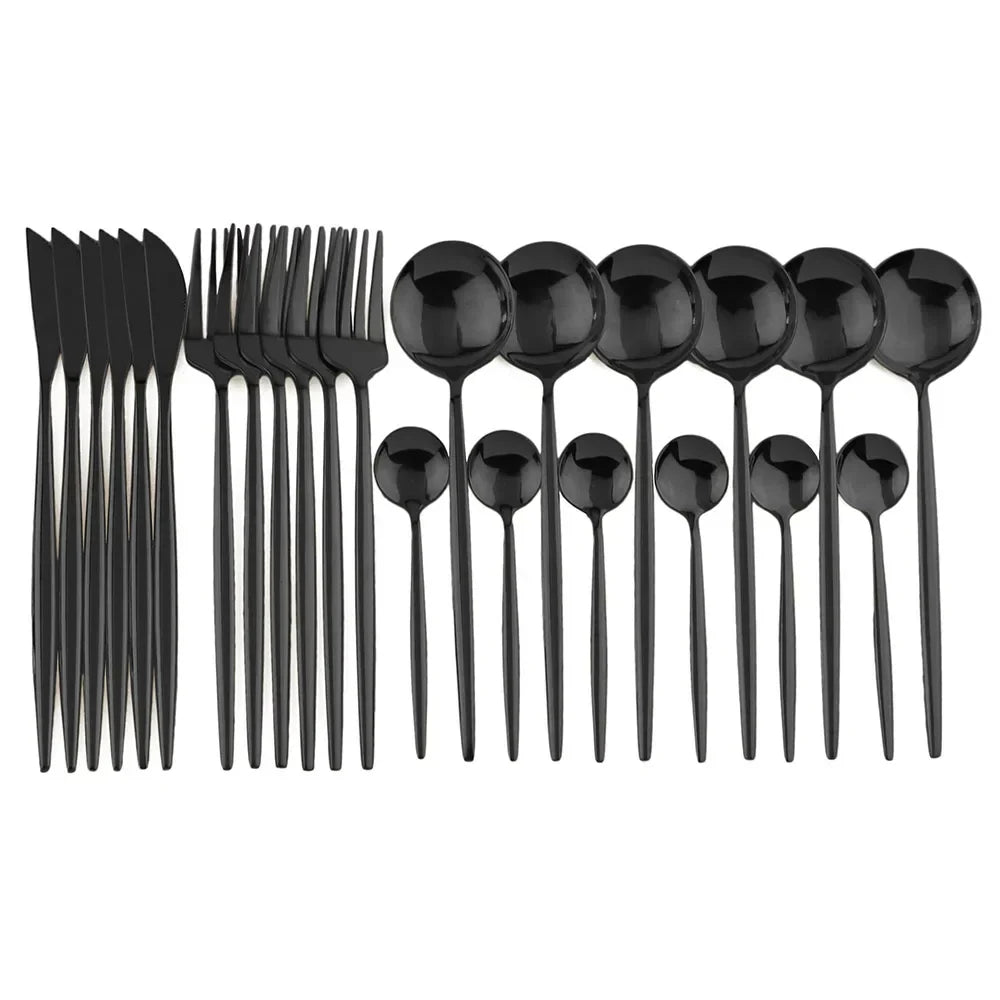 Foltrix - Elegant Dinner Cutlery Set