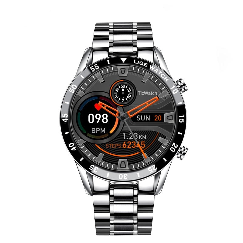 MetricPulse Watch - Premium Multifunctional Smartwatch