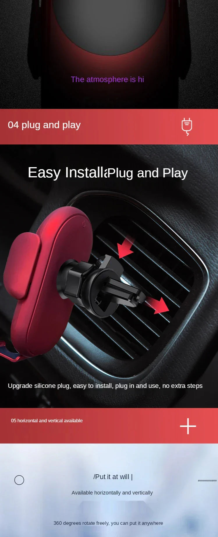 Tubby Charger - Wireless Car Charger with Auto-Sensing Technology