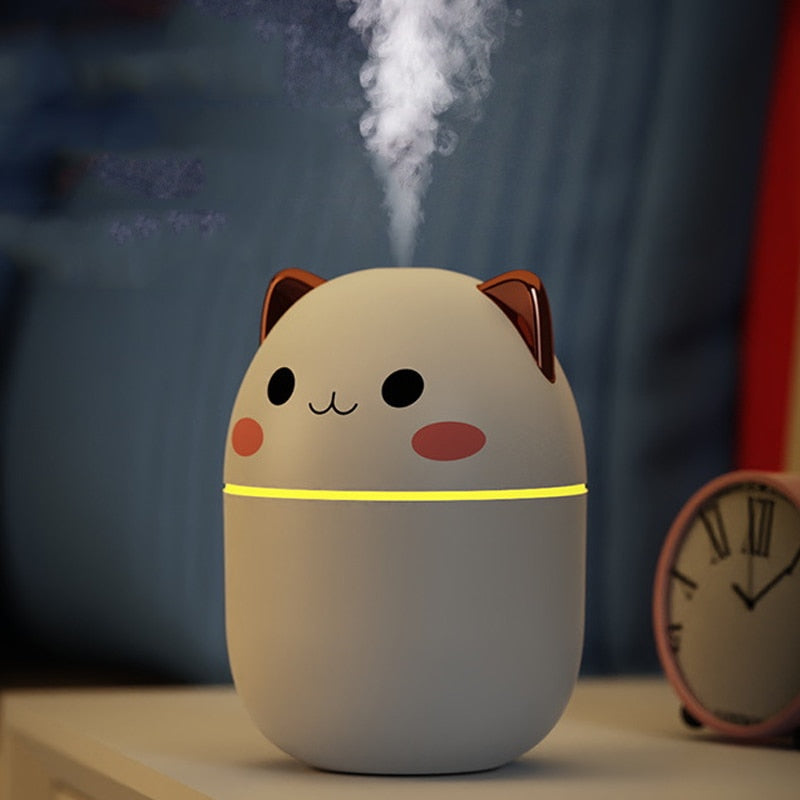 GlowMist Humidifier - Stylish Humidifier and Night Light for Home