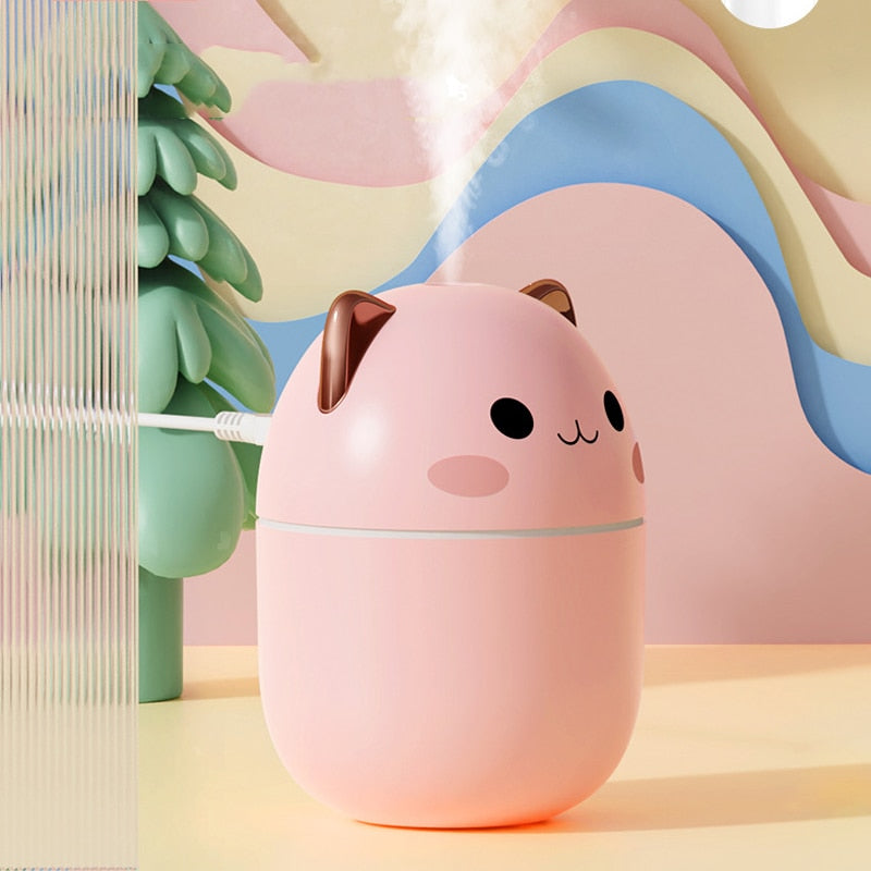 GlowMist Humidifier - Stylish Humidifier and Night Light for Home