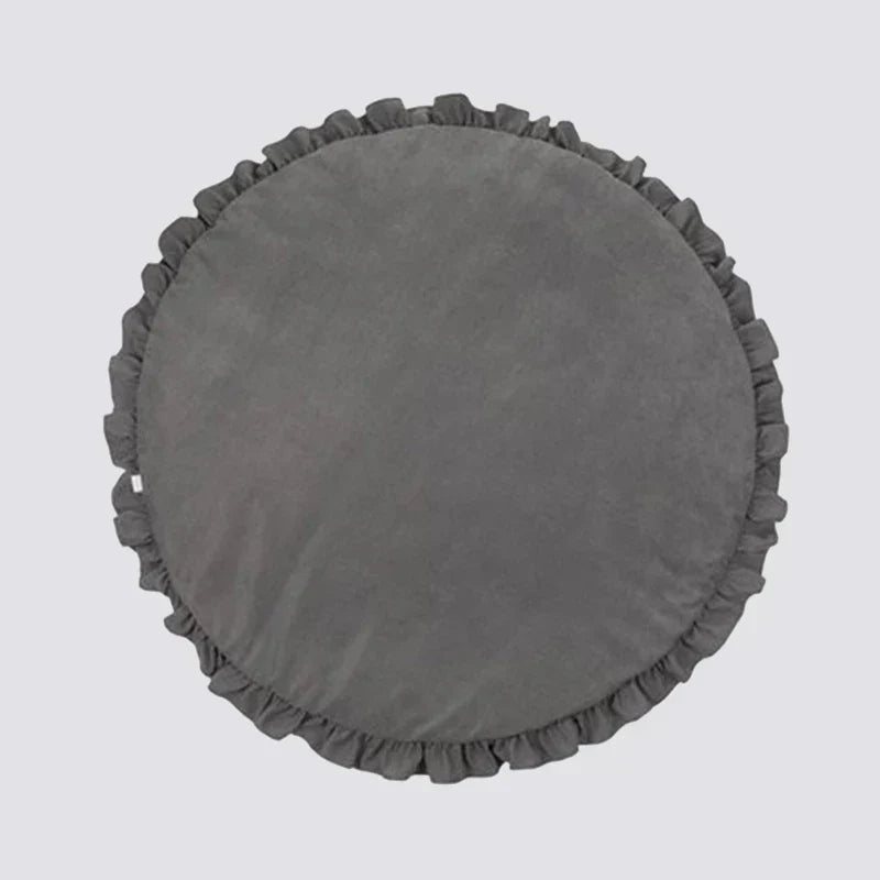 CozyCotton Round Mat - Soft Baby Play and Crawling Mat