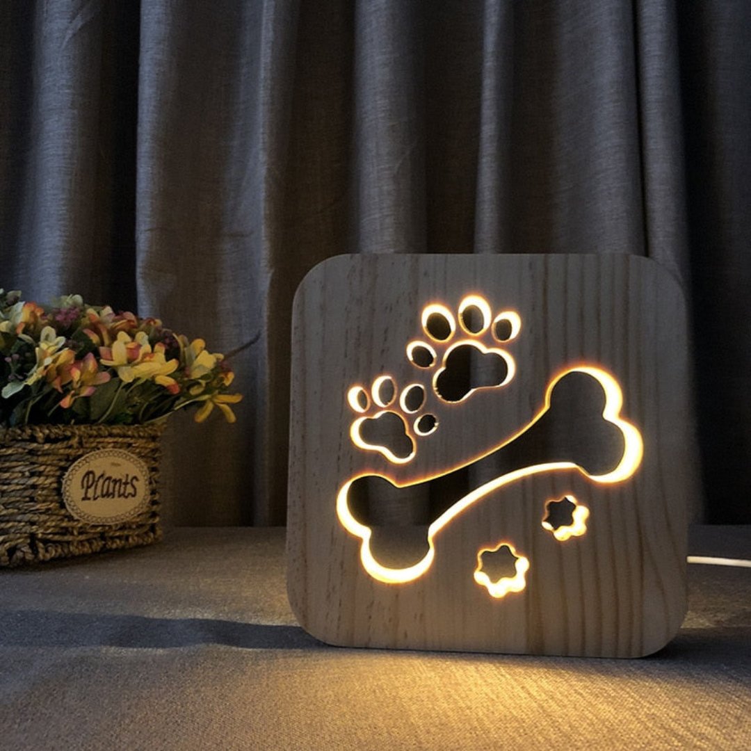 DesignLight - Warm Elegant Wooden Table Lamp