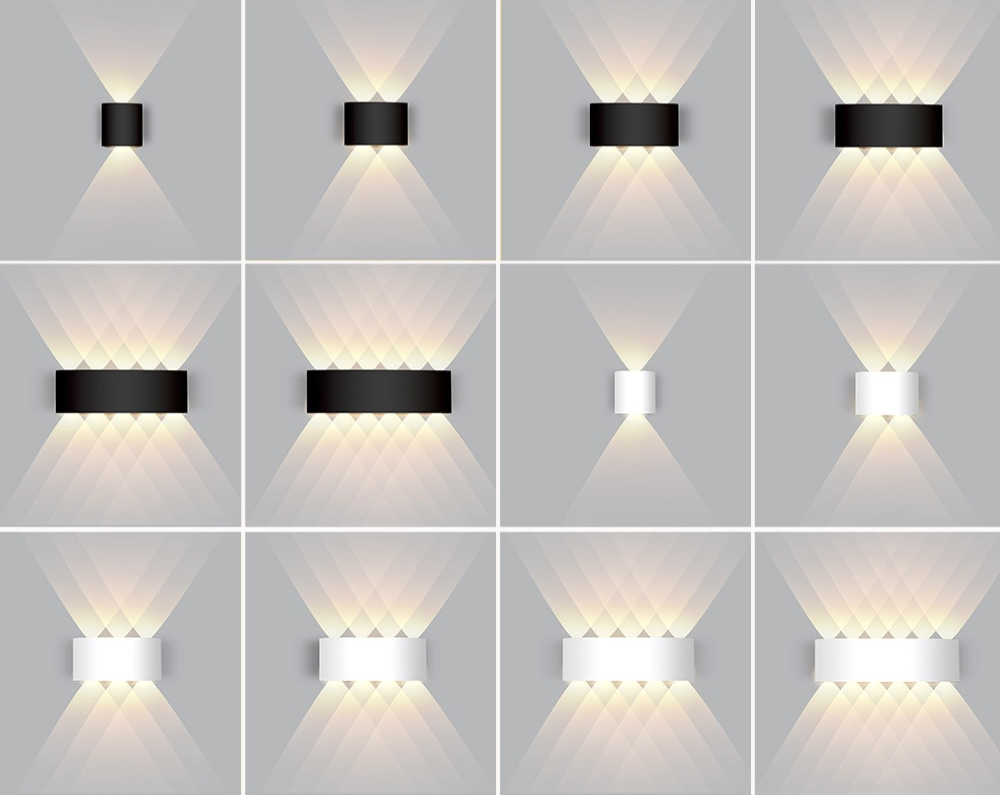 Wall-Ex - Modern LED Wall Lamp with a Stylish Finish