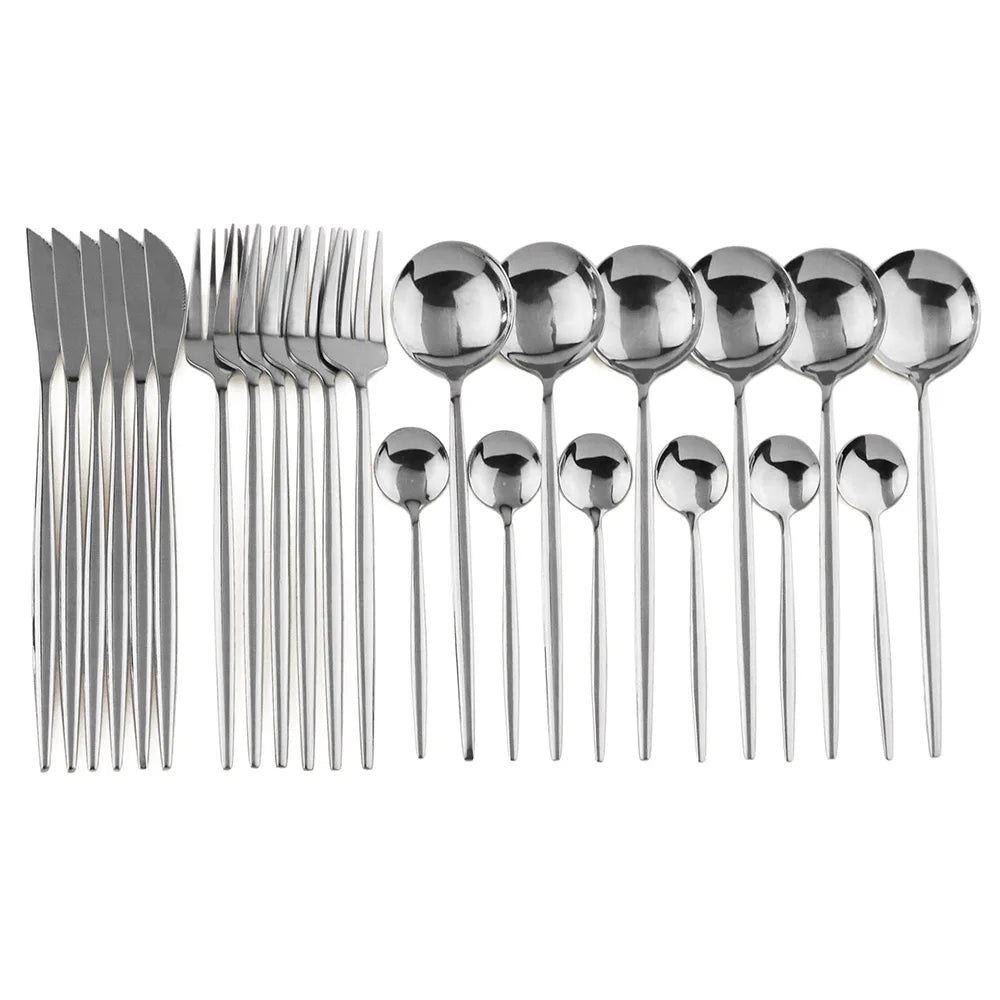 Foltrix - Elegant Dinner Cutlery Set