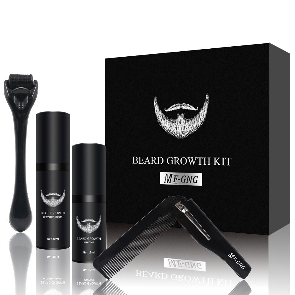 BeardBoost - Nourishing Beard Growth Kit for Skin